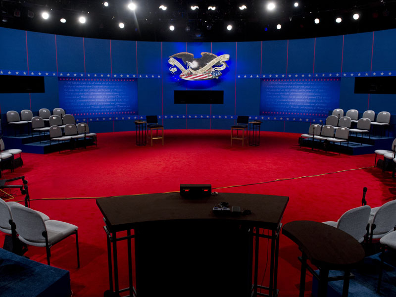 Image: US-VOTE-2012-DEBATE