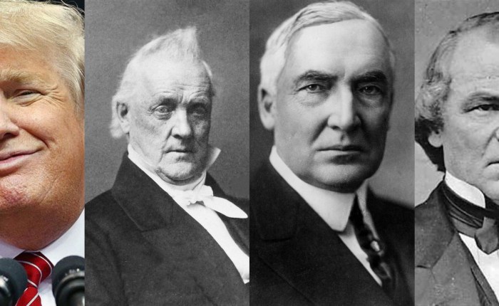 What If There Was A Mount Rushmore For The Shit Presidents?